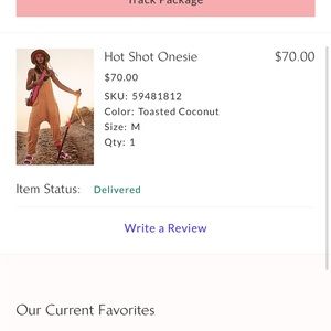 FP Movement Hot Shot Onesie